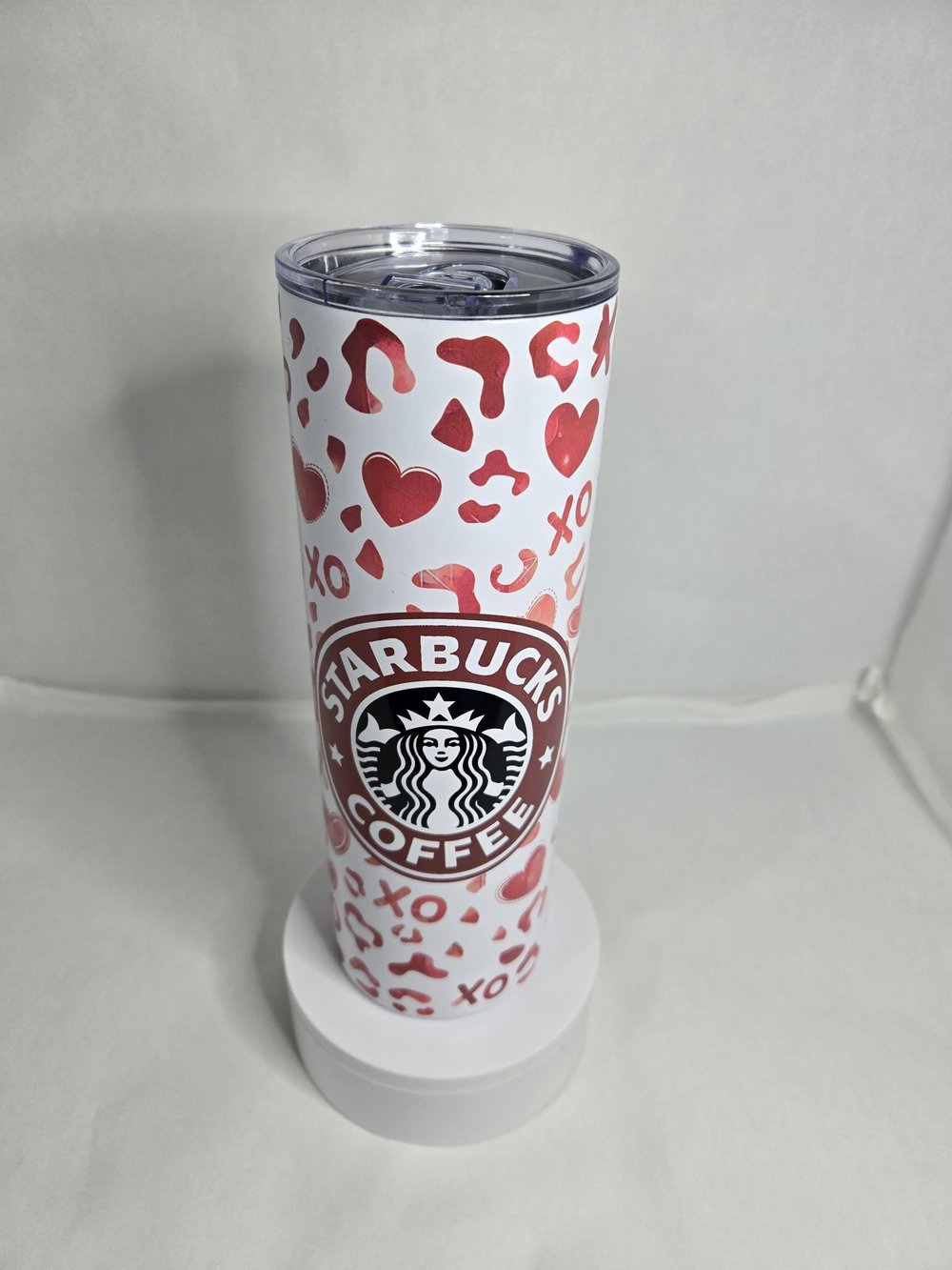 Image of Love You a Latte - 30oz Tumbler – XOXO, Hearts & Caffeine Vibes
