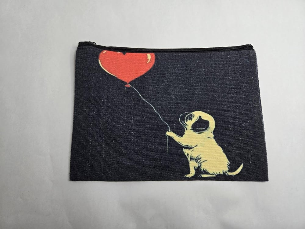 Image of Pug Life Zipper Pouch – Because Your Stuff Deserves Swag