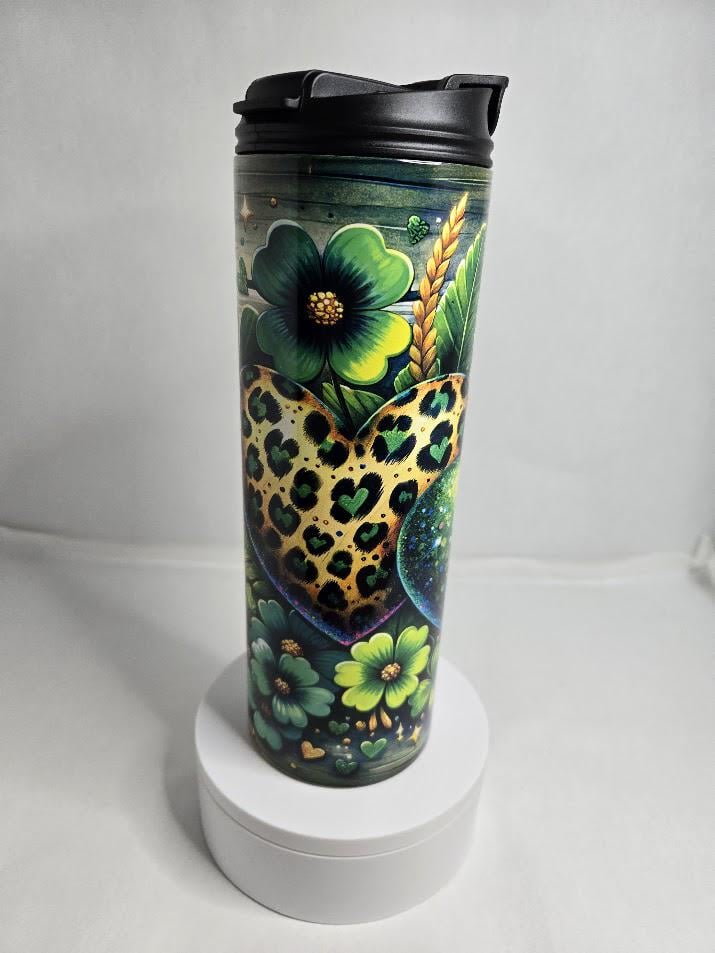 Image of Luck of the Irish 20oz Tumbler – For Coffee, Cold Drinks, and Shenanigans!
