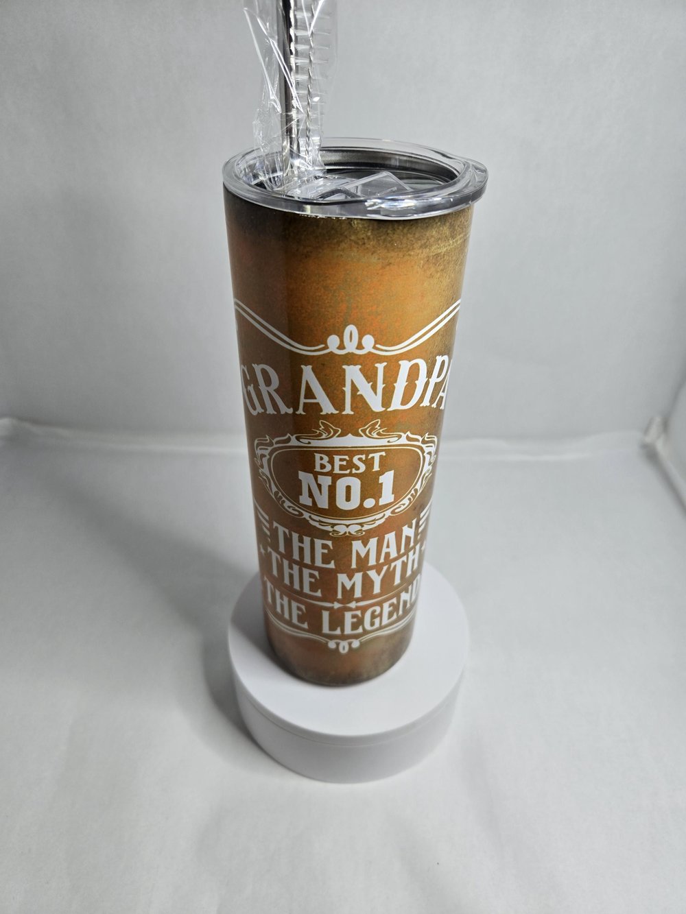 Image of Grandpa: The Man, The Myth, The Legend - Tumbler – Because Grandpa is Basically a Rock Star