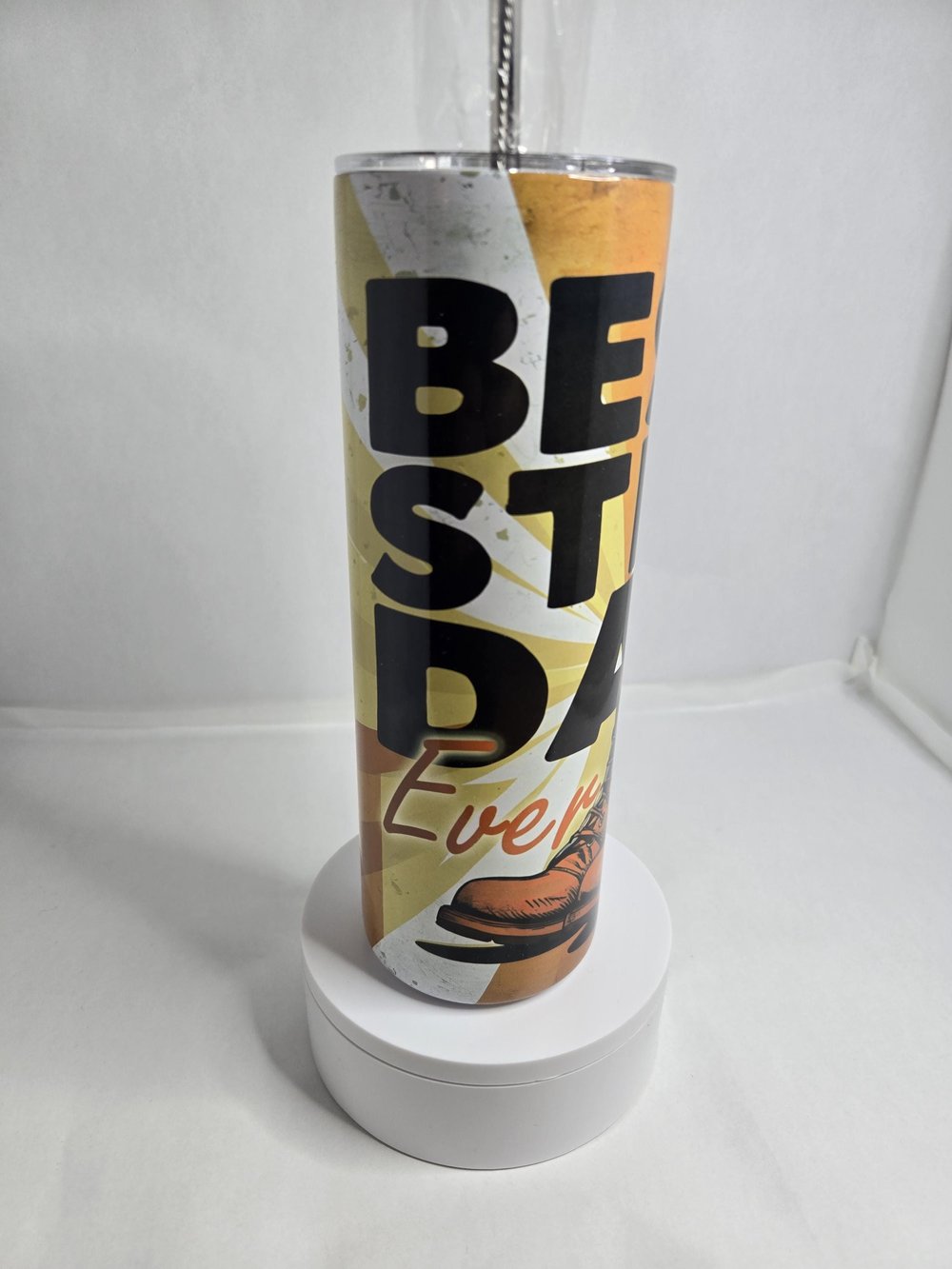 Image of Best Step Dad Ever - Tumbler – For the Guy Who Works Hard, Loves Harder