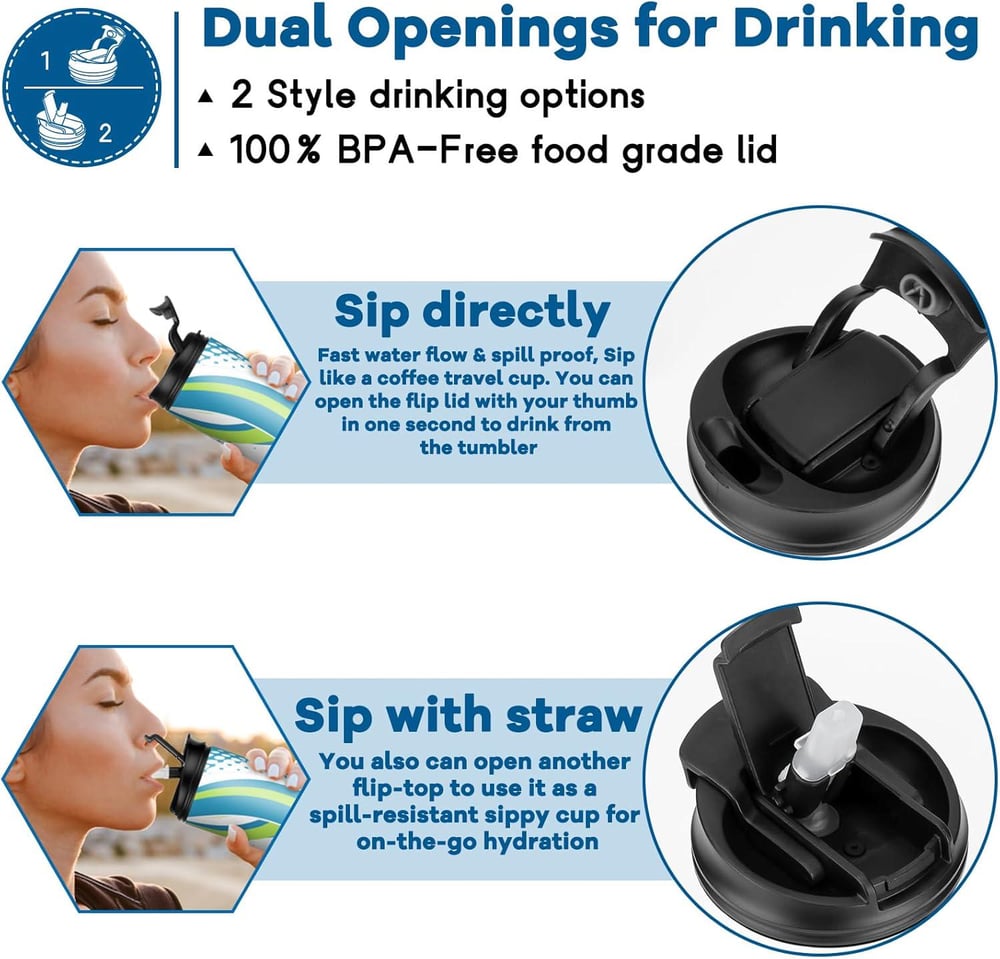 Image of St. Patrick’s Brewing – Lucky Spirits - 20oz Tumbler – Pour Up Some Irish Cheer!