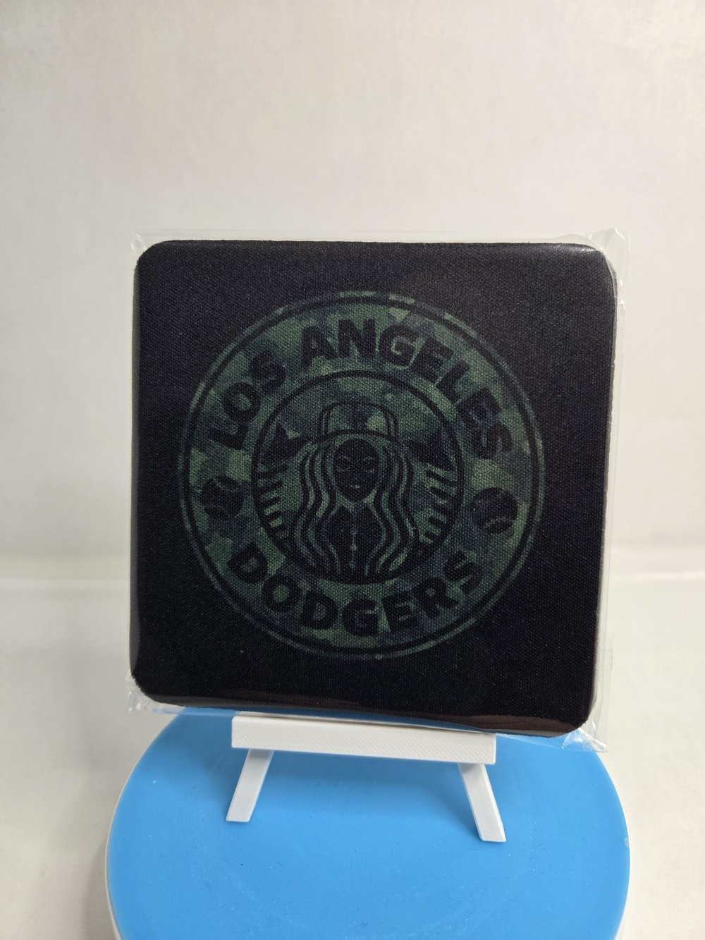 Image of 2-Pack LA Dodgers Camo Coasters – Stealth Mode, Activated!