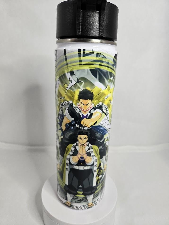 Image of Stone Monk Warrior–Inspired 22oz Stainless Steel Water Bottle – Stay Hydrated or Perish!
