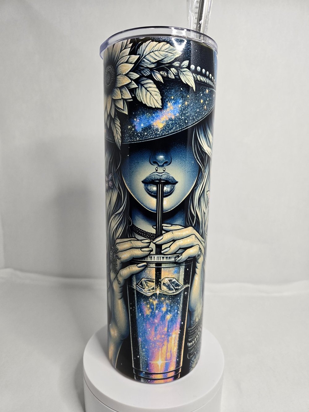 Image of Galactic Sips 30oz Tumbler – For Those Who Like Their Drinks As Deep As Their Thoughts