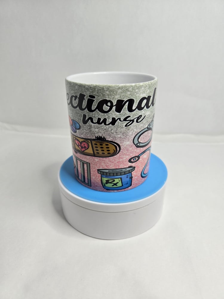 Image of Correctional Nurse 11oz Sublimated Mug – For Those Who Heal, Even Behind Bars