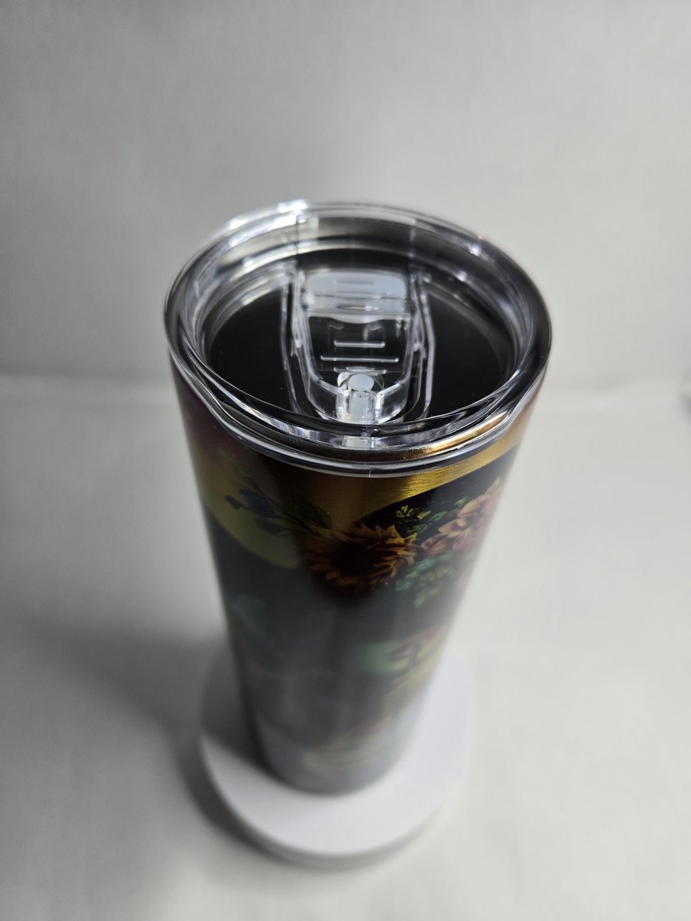 Image of Golden Cosmic Goddess 30oz Metallic Tumbler – A Blend of Mystery & Elegance