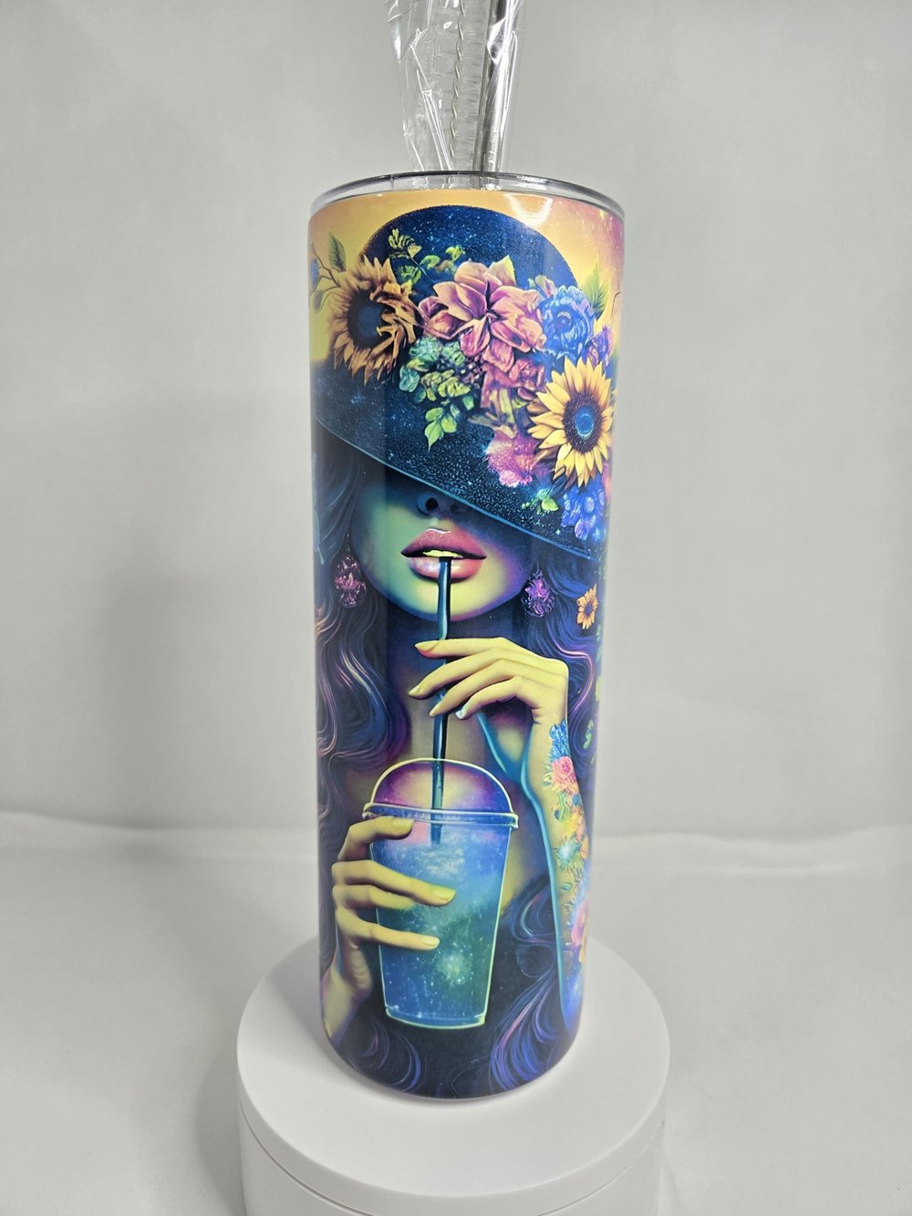 Image of Introducing the "I'm Too Busy Manifesting My Best Life To Spill This" 20oz Tumbler!