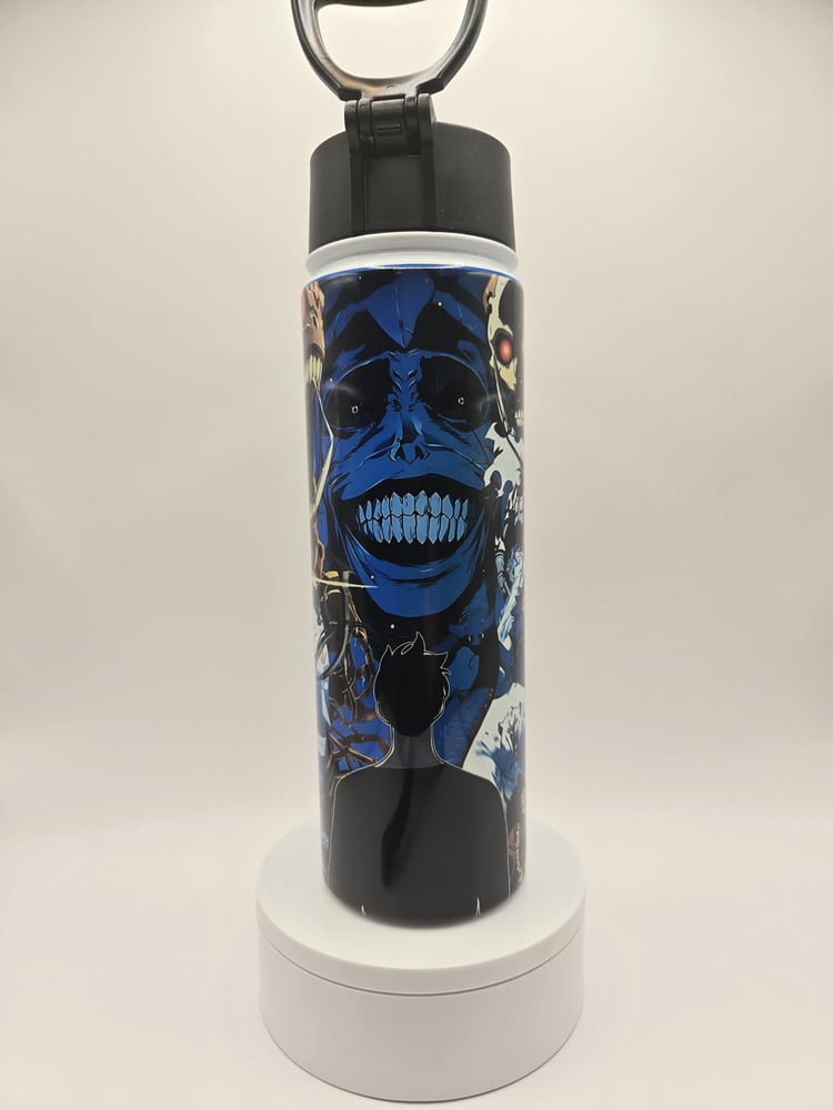 Image of Villain-Inspired Water Bottle – 22oz Anime Tumbler – Intimidating Power!