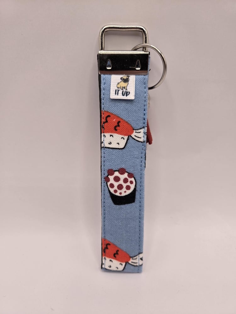 Image of Sushi Wristlet Keychain | Because Keys + Sushi = Happiness