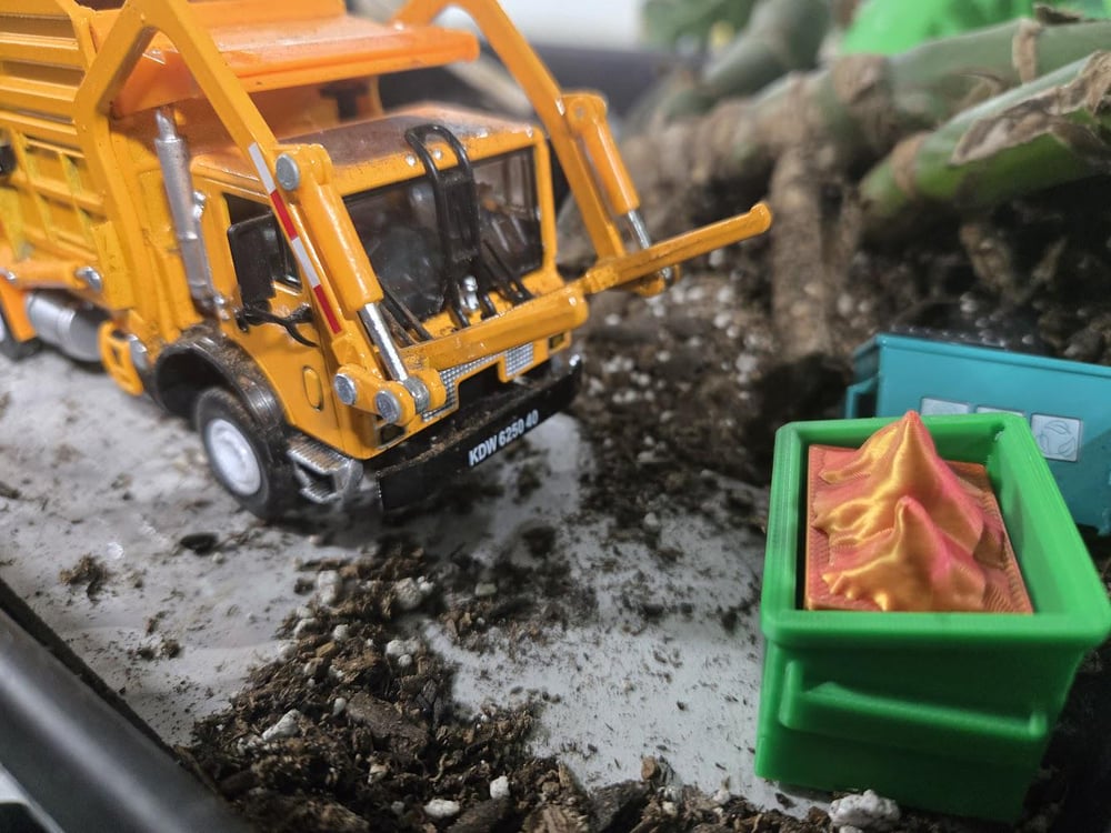 Image of Dumpster Fire Fidget Clicker — Because Why Just Watch the World Burn When You Can Click It?