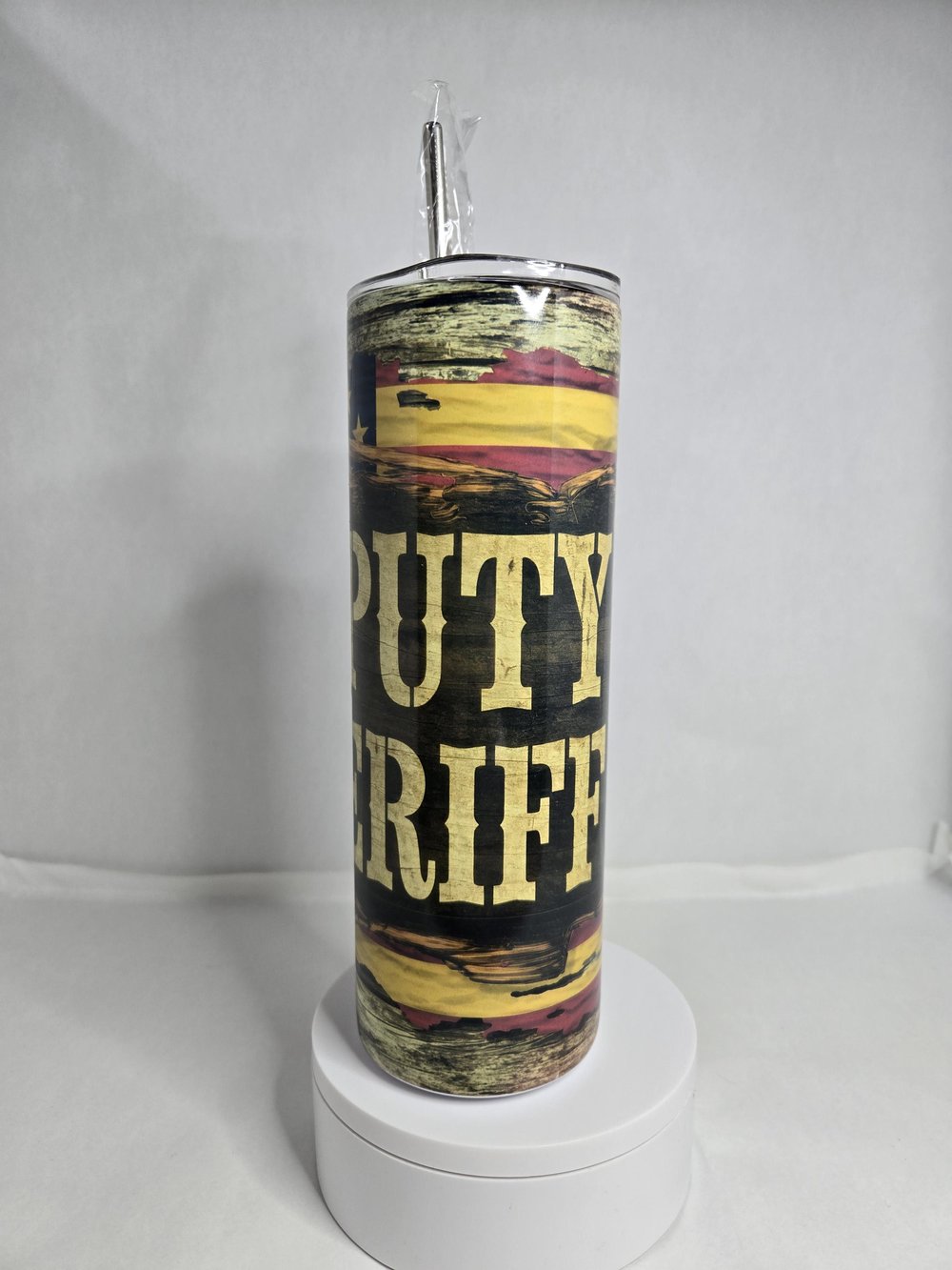 Image of Deputy Sheriff 20 oz Tumbler – Keeping the Law Hot & Your Drinks Cold!