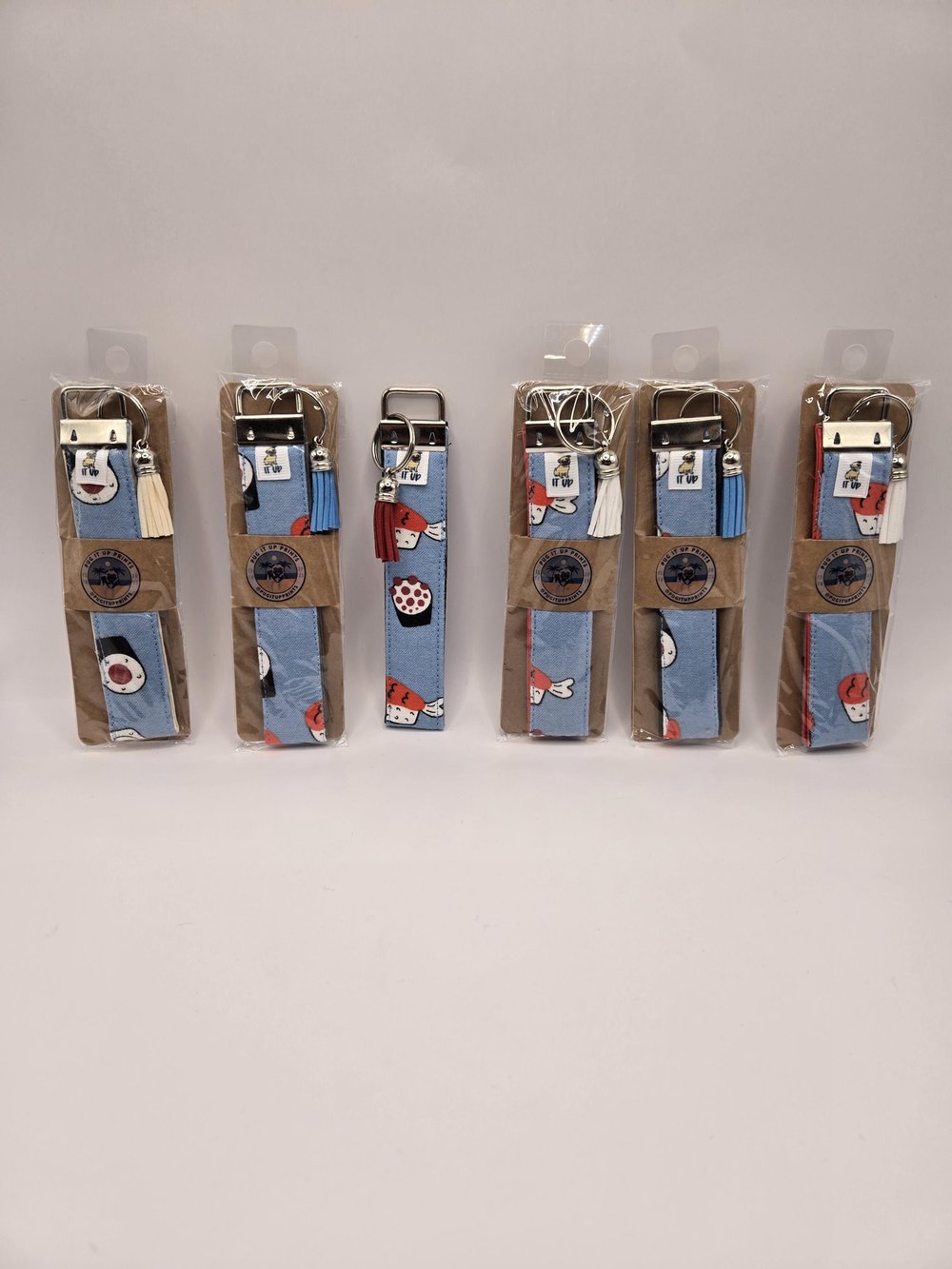 Image of Sushi Wristlet Keychain | Because Keys + Sushi = Happiness