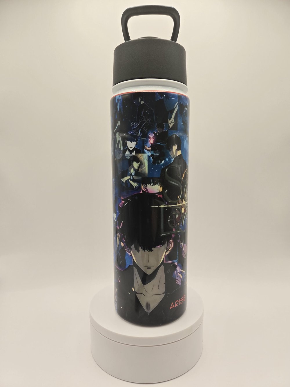 Image of Villain-Inspired Water Bottle – 22oz Anime Tumbler – Intimidating Power!
