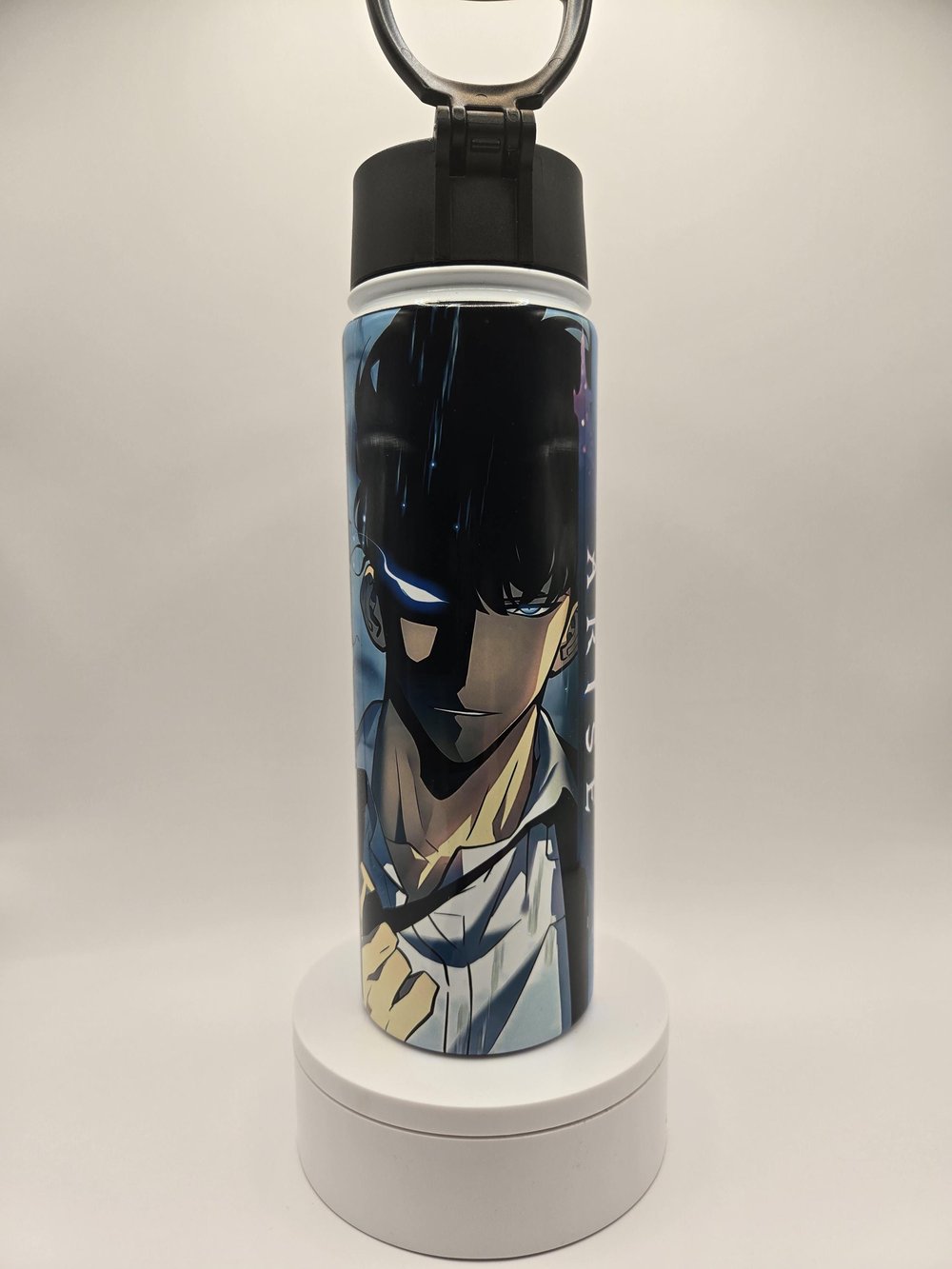 Image of Shadow Legion “Arise” Water Bottle – 22oz Anime Tumbler – Command Your Power!