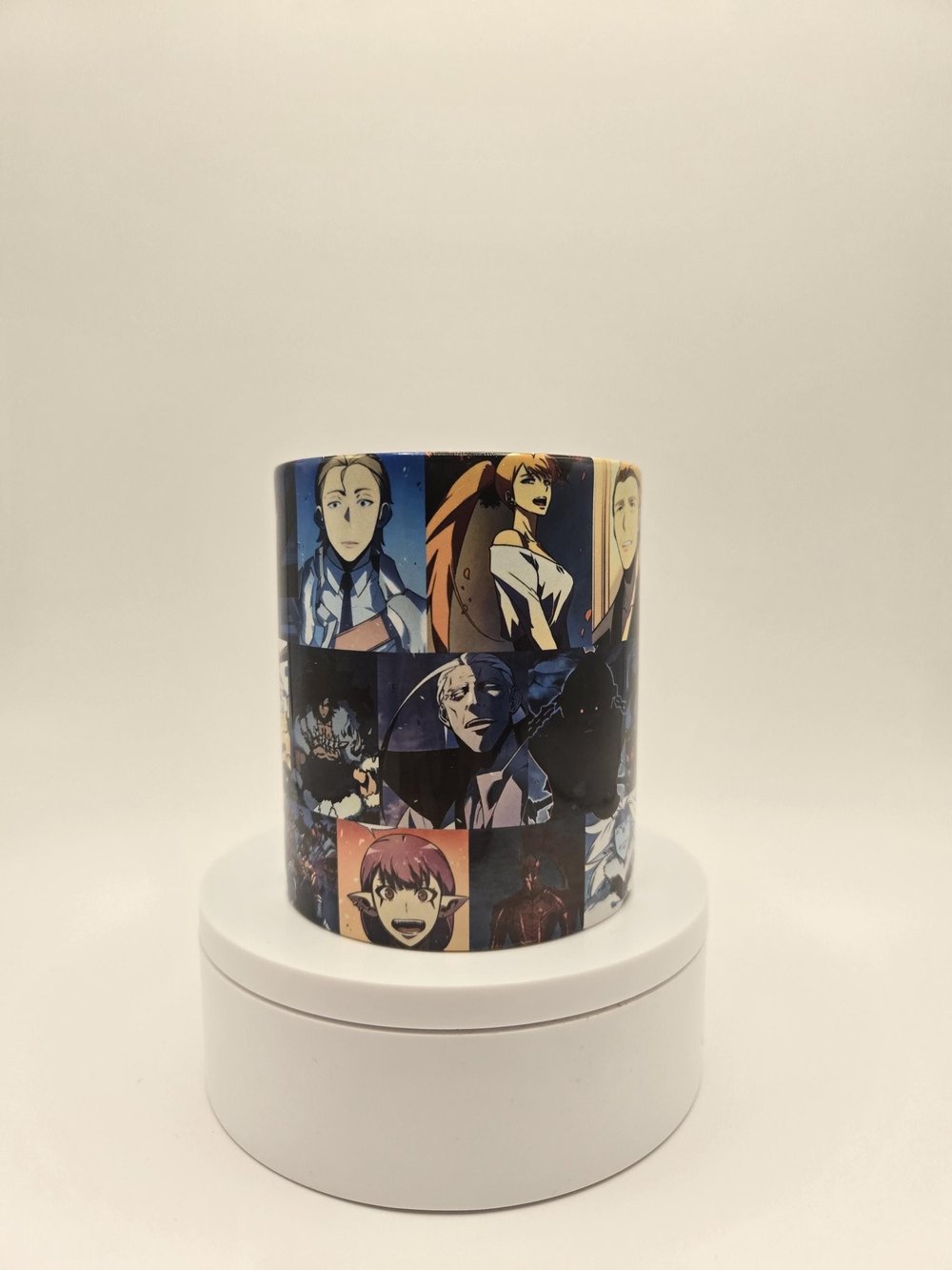 Image of Shadow Hunter Character Collage Coffee Mug – 11oz Anime Fan Mug