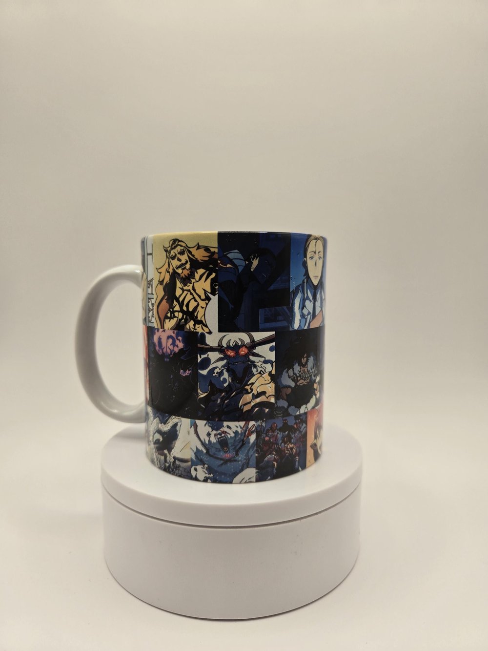Image of Shadow Hunter Character Collage Coffee Mug – 11oz Anime Fan Mug
