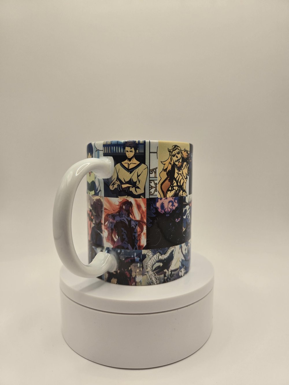 Image of Shadow Hunter Character Collage Coffee Mug – 11oz Anime Fan Mug