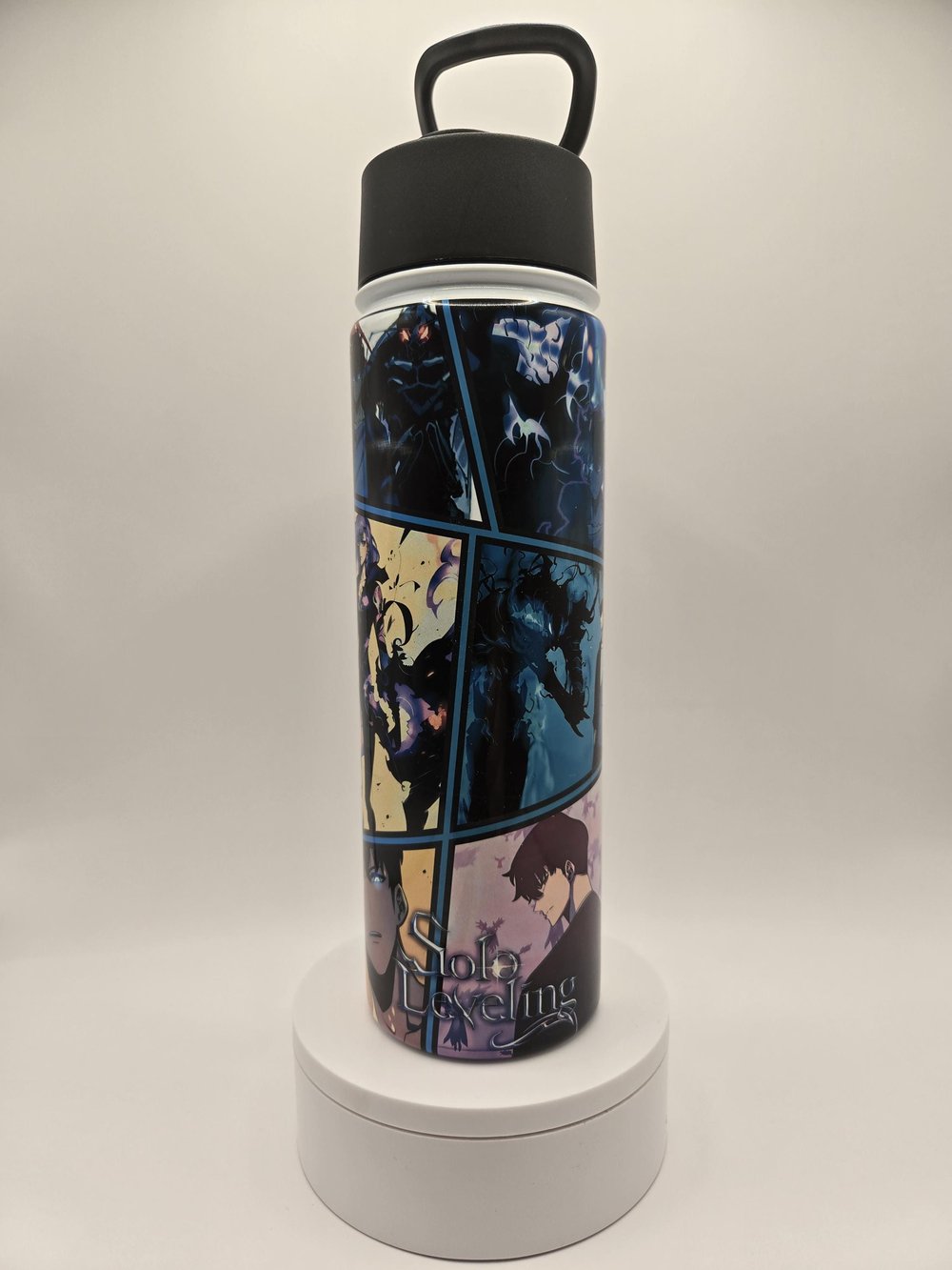 Image of Shadow Legion “Arise” Water Bottle – 22oz Anime Tumbler – Command Your Power!