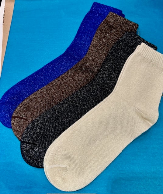 Image of Jumper 1234's Women's Glittery Cashmere Socks
