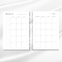 Image 2 of Monthly 2-Page Layout Insert