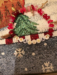 Single bracelet in red