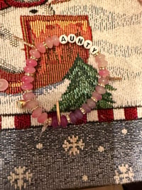 Pink bracelet 