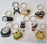 Image 2 of Ghbli inspired food theme stickers and Keychain