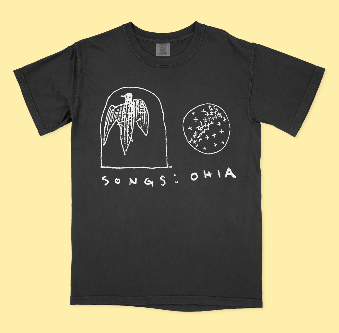 Image of Songs: Ohia Screen printed 100% cotton T-Shirt Jason Molina Magnolia Electric Co.
