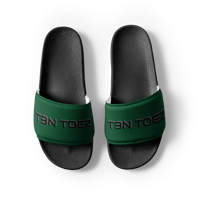 Image 7 of ALLIGATOR GREEN SLIDES (MEN)