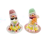 Image 5 of Bundt Cake Snowmen Desserts
