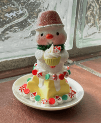 Image 10 of Bundt Cake Snowmen Desserts