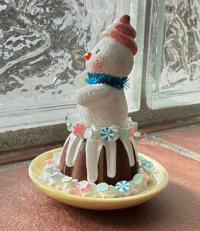 Image 16 of Bundt Cake Snowmen Desserts