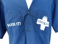 Image 2 of Dope "Suck It" Dickie's Workshirt Size S-MM