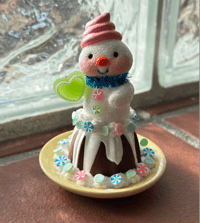 Image 15 of Bundt Cake Snowmen Desserts