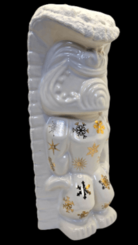 Image 2 of  Katiki Artist Series Christmas Ku Mug Custom 1/1 White FREE SHIPPING 