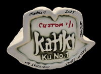 Image 6 of  Katiki Artist Series Christmas Ku Mug Custom 1/1 White FREE SHIPPING 