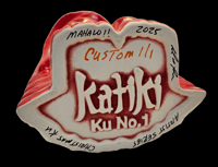 Image 6 of Katiki Artist Series Christmas Ku Mug Custom 1/1 Red FREE SHIPPING 