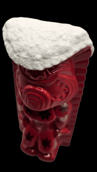 Image 4 of Katiki Artist Series Christmas Ku Mug Custom 1/1 Red FREE SHIPPING 