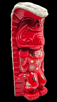 Image 2 of Katiki Artist Series Christmas Ku Mug Custom 1/1 Red FREE SHIPPING 