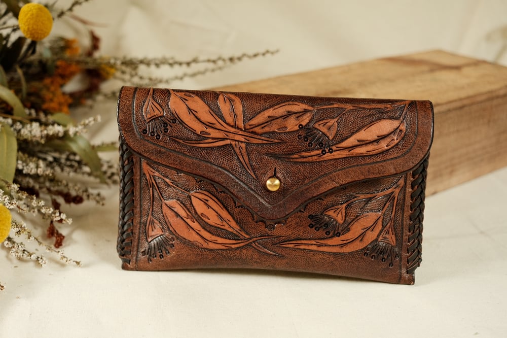 Image of Small clutch~ Eucalyptus and Banksia, Two Tone 