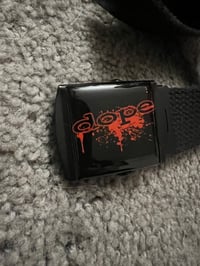 Image 2 of Dope "Spatter" Black Belt