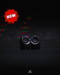 Image 1 of LD97 LD-12 - Forged Alloy 1/64 Wheels + Ultra-Thin Tires