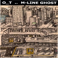 Image 4 of O_T - M LINE GHOST - "12 vinyl - WHITE COVER WITH BLACK TAG.