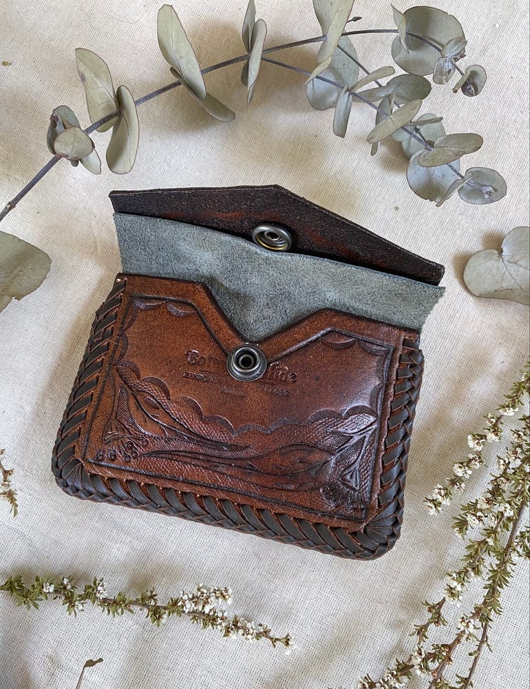 Image of Pocket wallet ~ eucalyptus and Tea Tree 