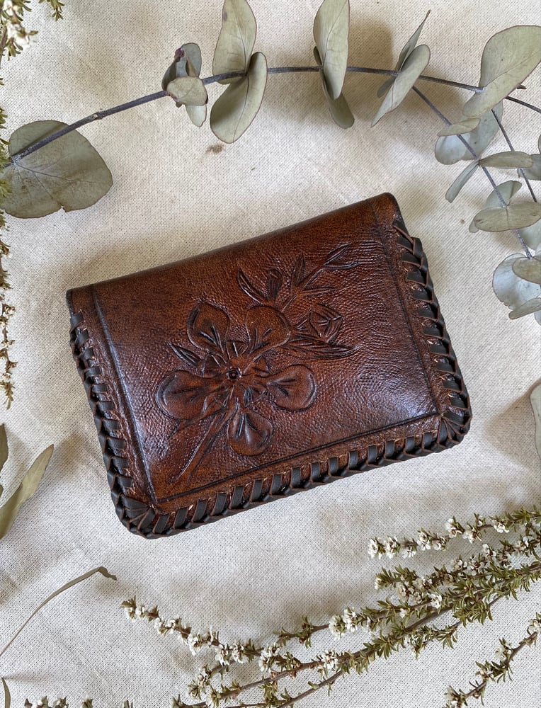 Image of Pocket wallet ~ eucalyptus and Tea Tree 
