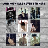 Jungkook Elle Magazine Cover Sticker Set