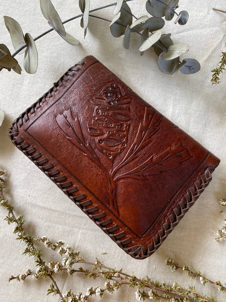 Image of Small pouch wallet~ Boronia, Eucalyptus and Banksia 