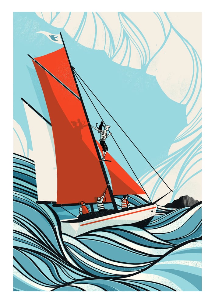 Image of Peter Duck - Swallows & Amazons - Arthur Ransome Print Poster