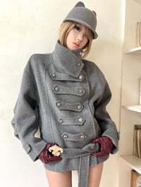 Image 10 of Hand-Sewn Reversible Wool Coat
